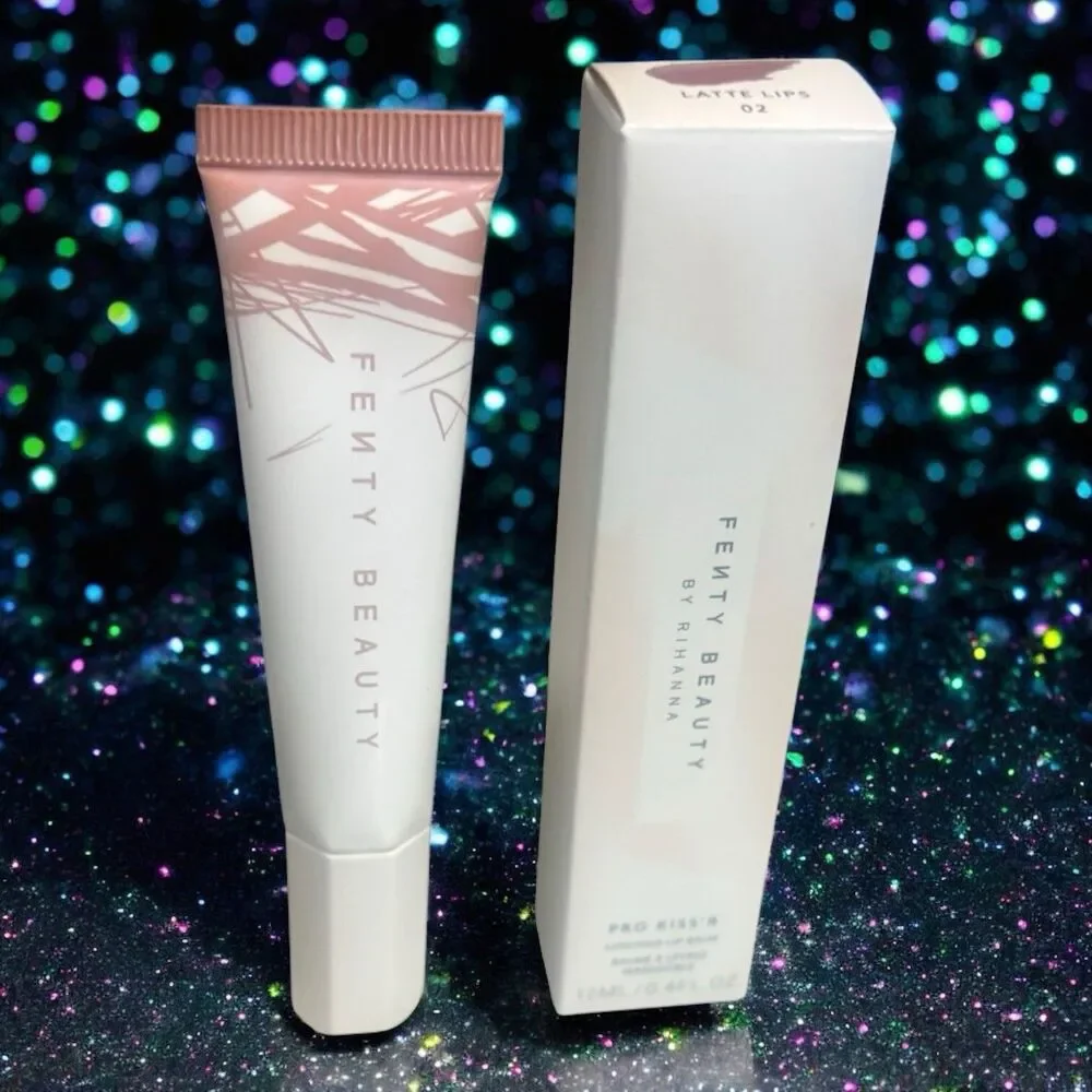 FENTY BEAUTY Pro Kiss'r Luscious Lip Balm In Latte Lips 02 0.4 fl oz New in Box